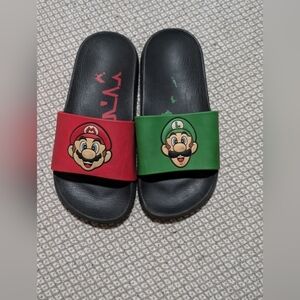 Nintendo Red and Green Kids Sandals